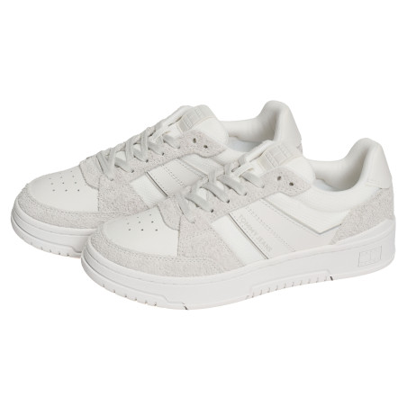 TJM CUPSOLE PODS 1579 Blanc Gris, Sneakers basses Tommy Hilfiger