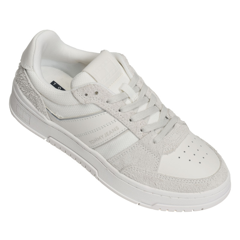TJM CUPSOLE PODS 1579 Blanc Gris, Sneakers basses Tommy Hilfiger