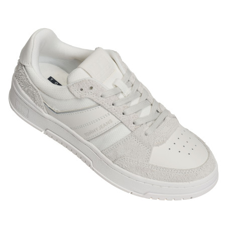 TJM CUPSOLE PODS 1579 Blanc Gris, Sneakers basses Tommy Hilfiger
