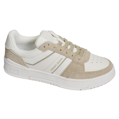 TJM CUPSOLE PODS 1579 Blanc Beige, Sneakers basses Tommy Hilfiger