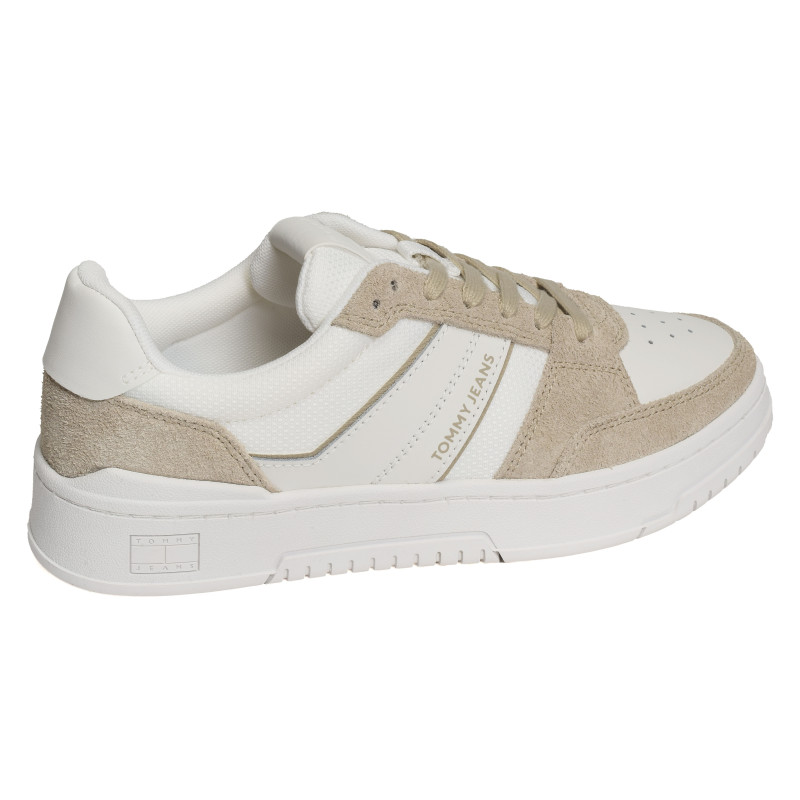 TJM CUPSOLE PODS 1579 Blanc Beige, Sneakers basses Tommy Hilfiger