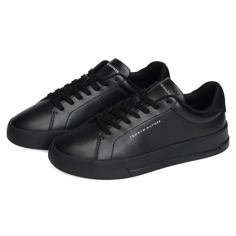 TH COURT LTH 5367 Noir Noir, Sneakers basses Tommy Hilfiger