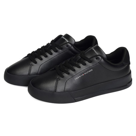TH COURT LTH 5367 Noir Noir, Sneakers basses Tommy Hilfiger