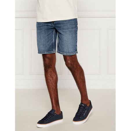 TH HI VULC CORE LOW II MESH 5513 Marine, Chaussures basses Tommy Hilfiger
