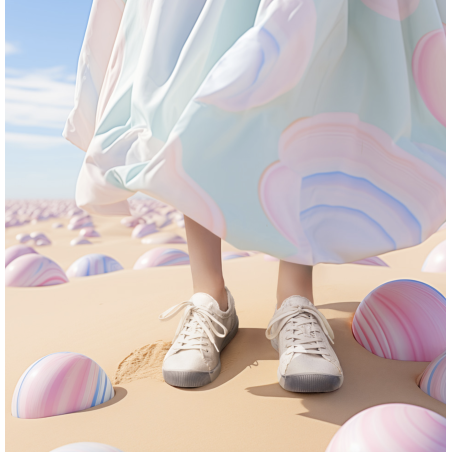 ISLA COTTON Beige, Chaussures basses Softinos