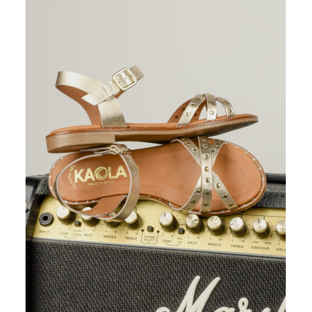 794 Platine, Sandales plates Kaola