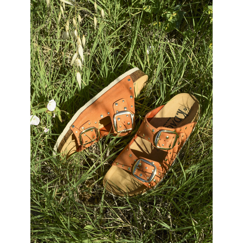 RIANT Orange, Mules K.Daques