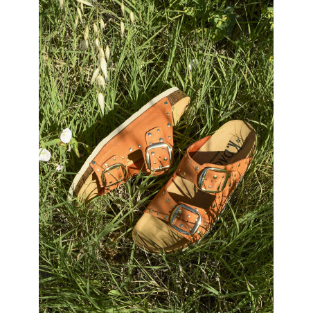 RIANT Orange, Mules K.Daques