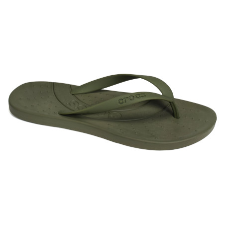 CROCS FLIP Kaki, Tongs Crocs