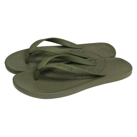 CROCS FLIP Kaki, Tongs Crocs