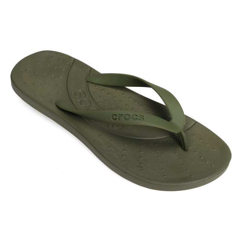 CROCS FLIP Kaki, Tongs Crocs