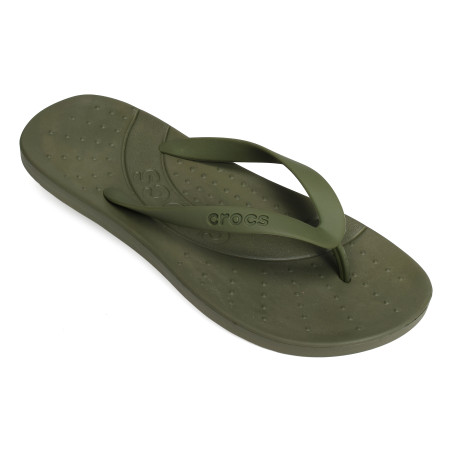 CROCS FLIP Kaki, Tongs Crocs