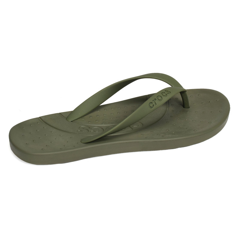 CROCS FLIP Kaki, Tongs Crocs