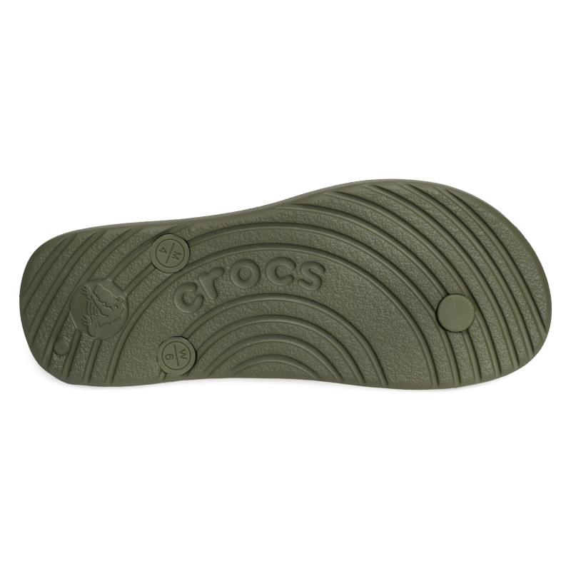 CROCS FLIP Kaki, Tongs Crocs