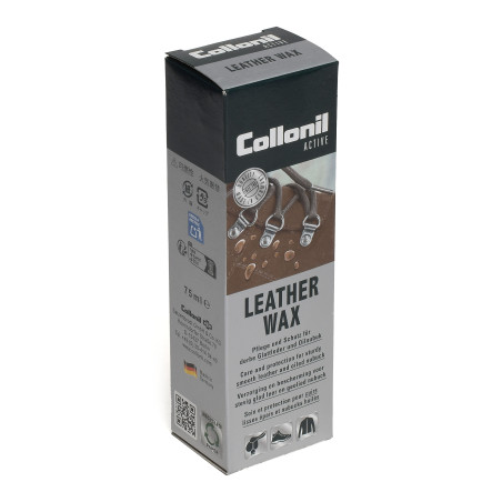 ACTIVE LEATHER WAX 75 ML Incolore, Entretien Collonil