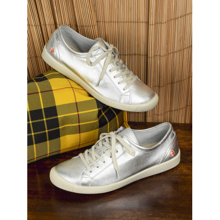 ISLA LAMINATO Argent, Sneakers basses Softinos