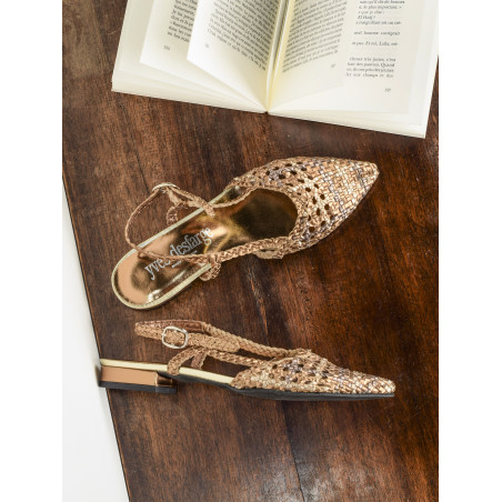 MANEL Platine, Slingback Yves Desfarge