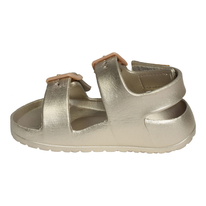 SURFY BUCKLES GIRL Or, Sandalettes Shoopom