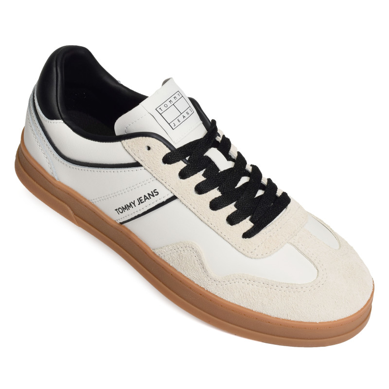 THE GREENWICH LEATHER 1587 Ecru, Sneakers basses Tommy Hilfiger