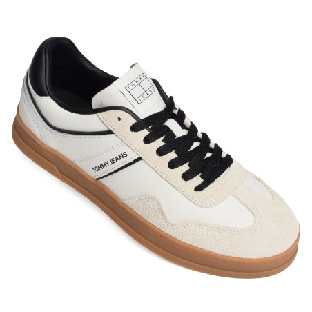 THE GREENWICH LEATHER 1587 Ecru, Sneakers basses Tommy Hilfiger
