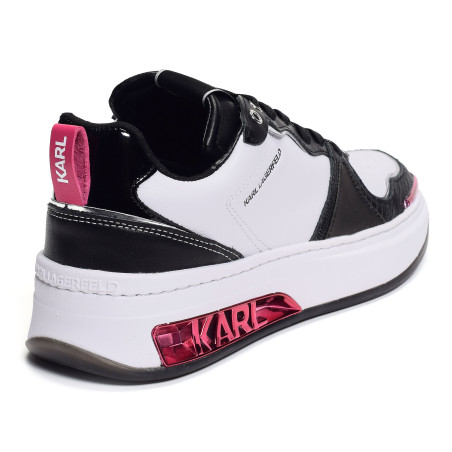 ELEKTRA LAY UP LO Noir Blanc, Sneakers basses Karl Lagerfeld