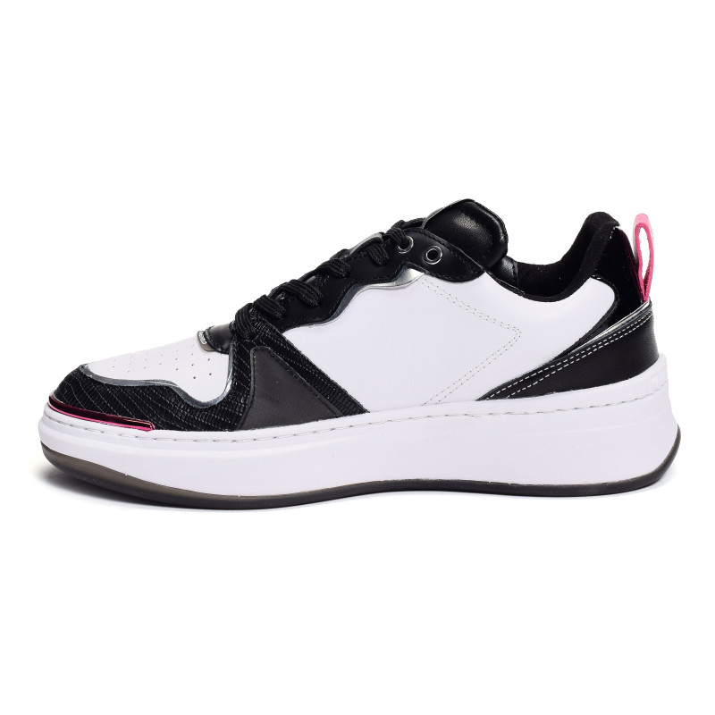 ELEKTRA LAY UP LO Noir Blanc, Sneakers basses Karl Lagerfeld
