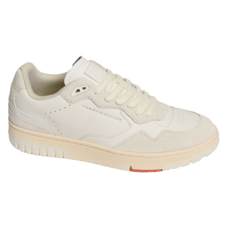 TH BASKET BETTER MIX LTH 5520 Ivoire, Sneakers basses Tommy Hilfiger