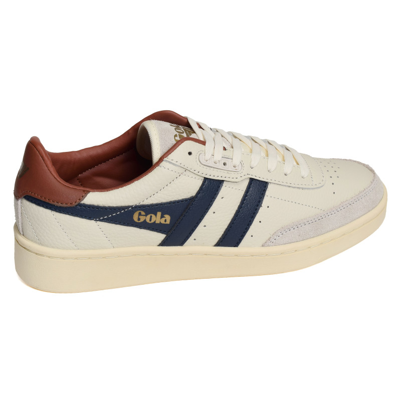 CONTACT LEATHER Blanc Marine, Sneakers basses Gola