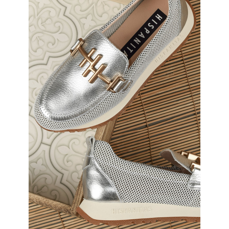 MELBOURNE 253919 Argent, Mocassins Hispanitas