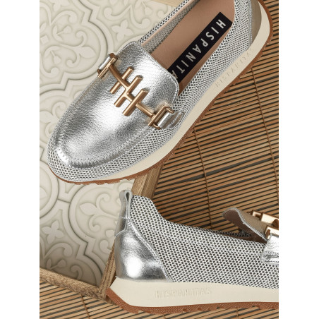 MELBOURNE 253919 Argent, Mocassins Hispanitas