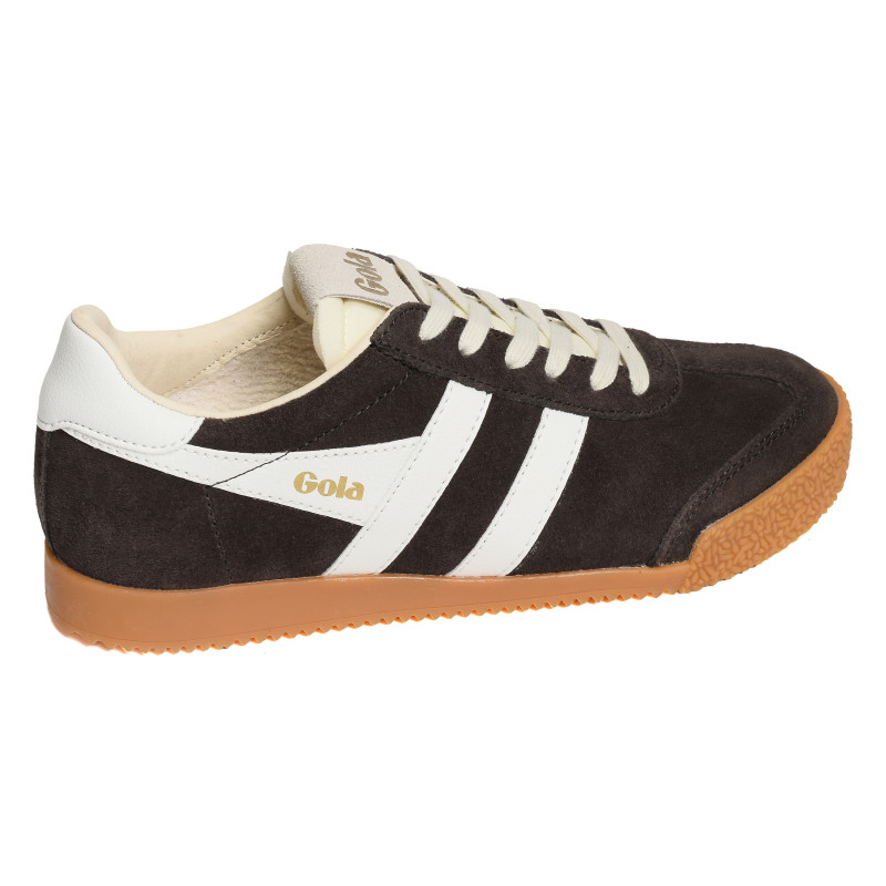 ELAN W Marron Blanc, Sneakers basses Gola