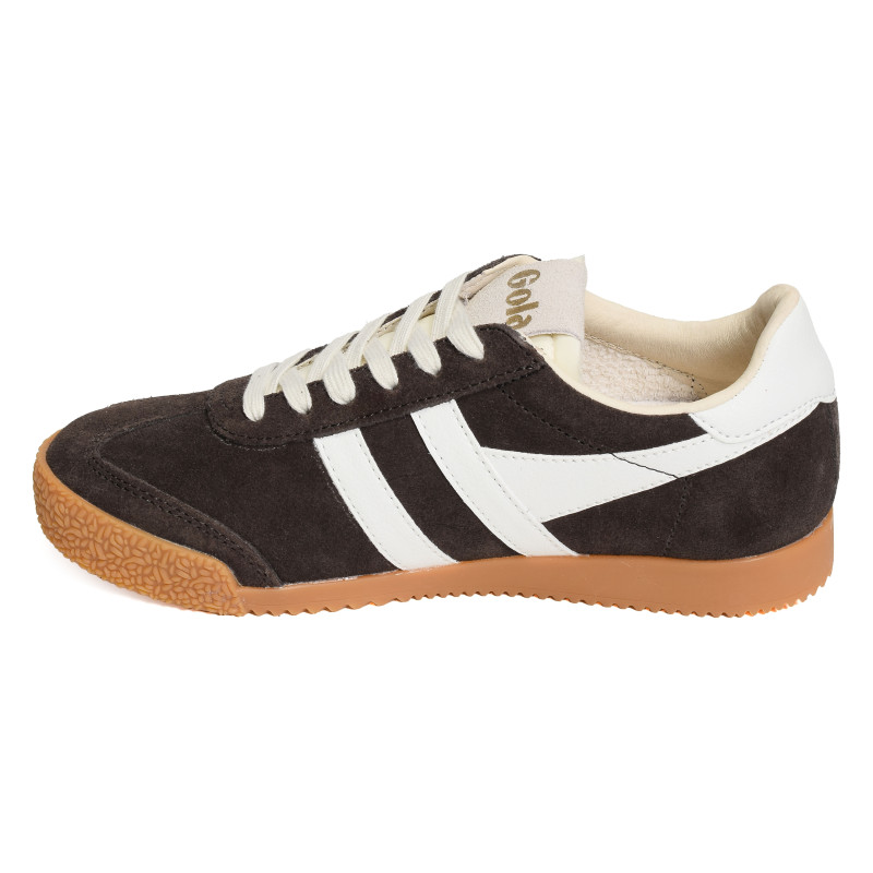 ELAN W Marron Blanc, Sneakers basses Gola