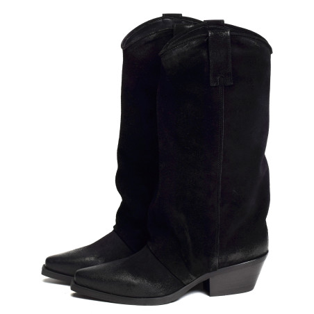DX912 Noir, Santiags  Metisse
