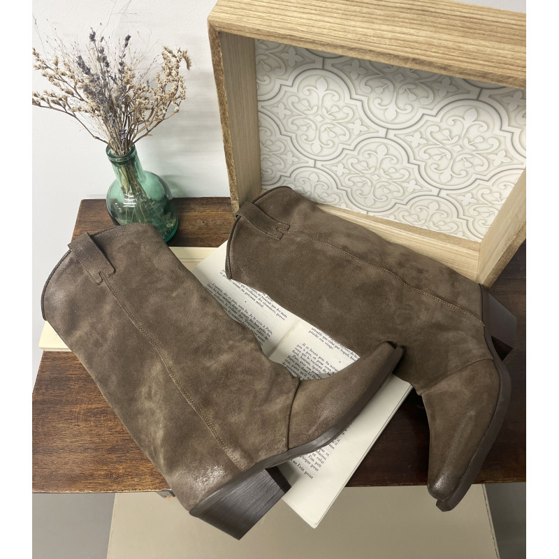DX912 Taupe, Santiags  Metisse