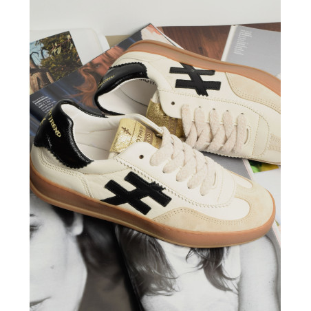 ICONIC 2 A032 Blanc Noir, Sneakers basses Another Trend