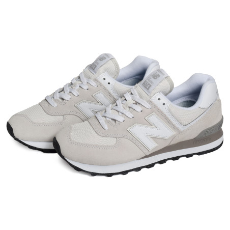 ML574 Gris Blanc, Baskets running New Balance
