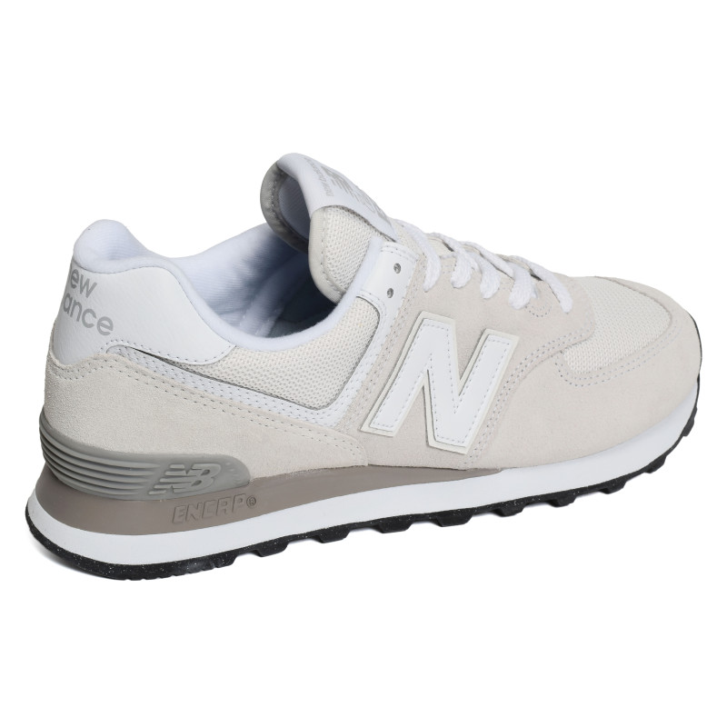ML574 Gris Blanc, Baskets running New Balance