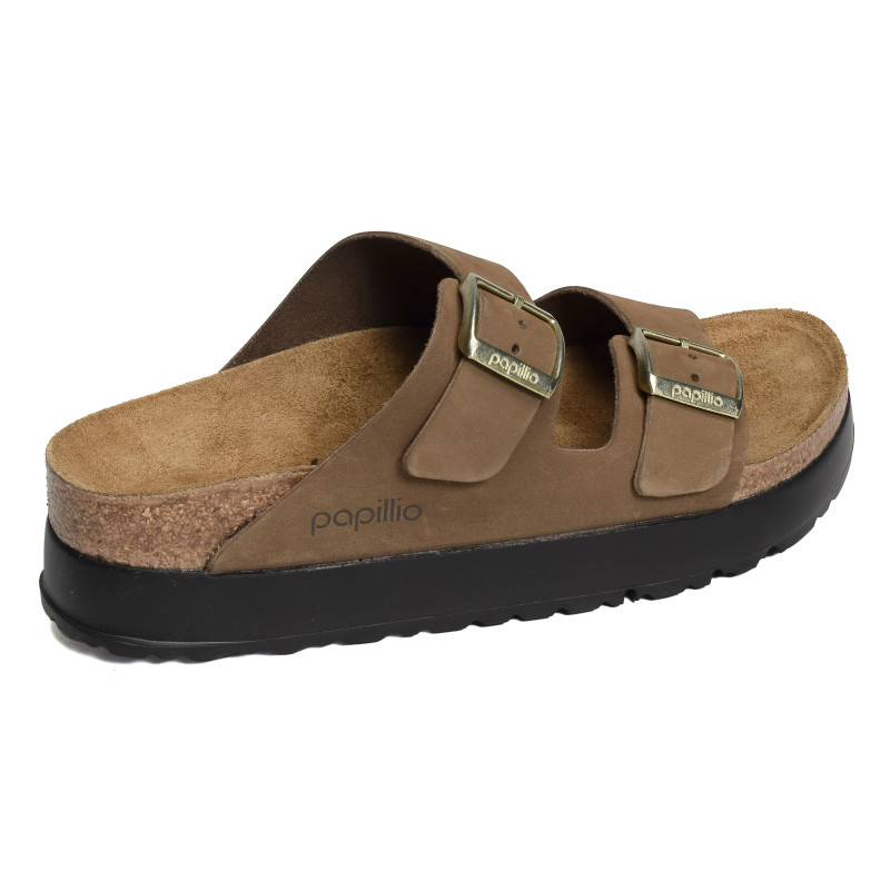 ARIZONA PLATFORM Tan, Mules Birkenstock