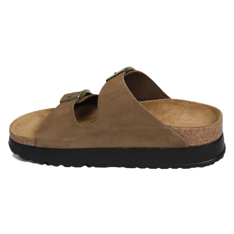 ARIZONA PLATFORM Tan, Mules Birkenstock