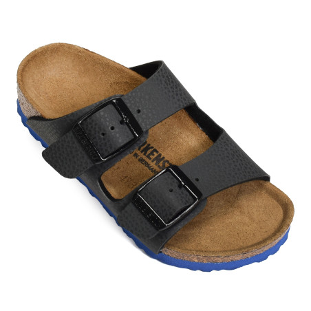 ARIZONA ENFANT Noir Bleu, Mules Birkenstock