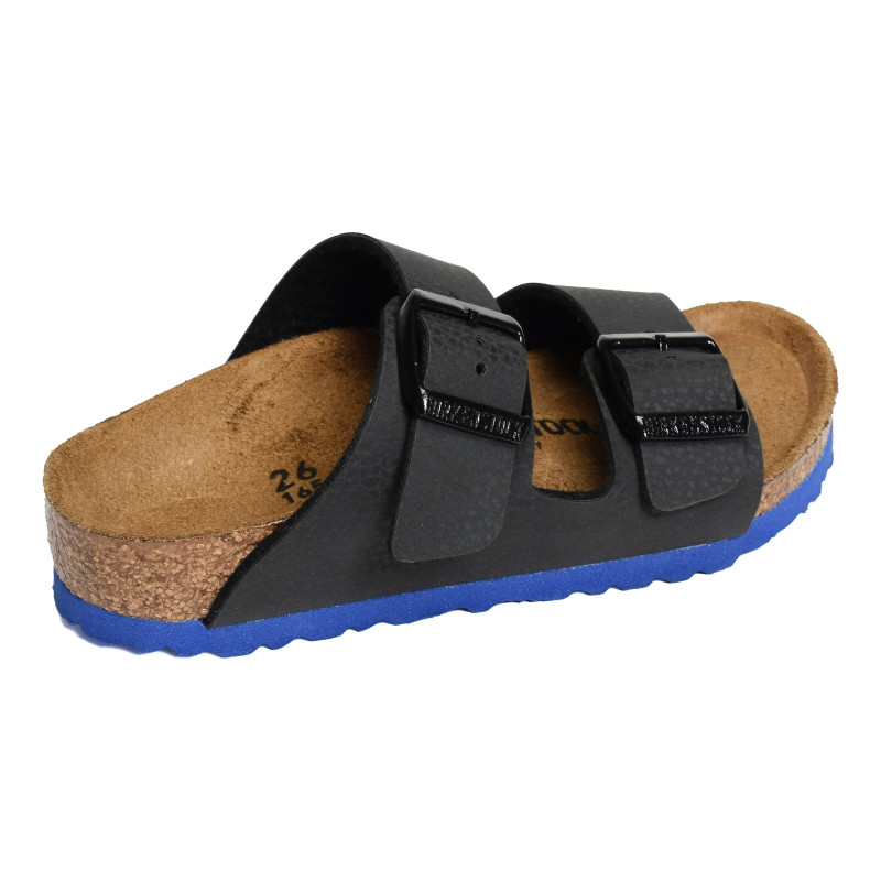 ARIZONA ENFANT Noir Bleu, Mules Birkenstock