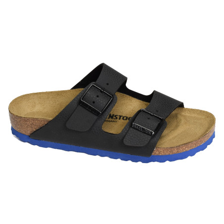 ARIZONA G Noir Bleu, Mules Birkenstock
