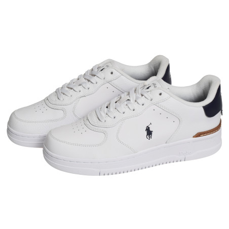 MASTERS COURT Blanc Marine, Sneakers basses Polo Ralph Lauren