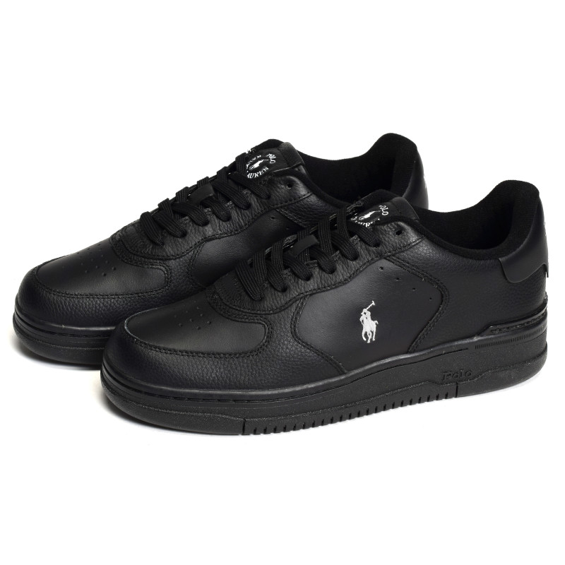 MASTERS COURT Noir Noir, Sneakers basses Polo Ralph Lauren