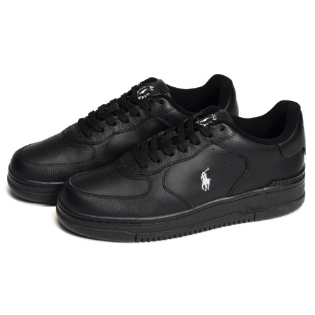 MASTERS COURT Noir Noir, Sneakers basses Polo Ralph Lauren