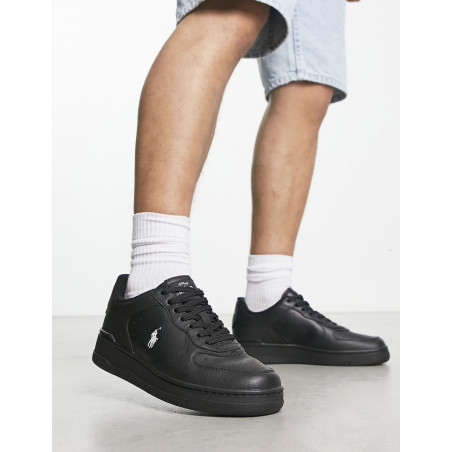 MASTERS COURT Noir Noir, Sneakers basses Polo Ralph Lauren