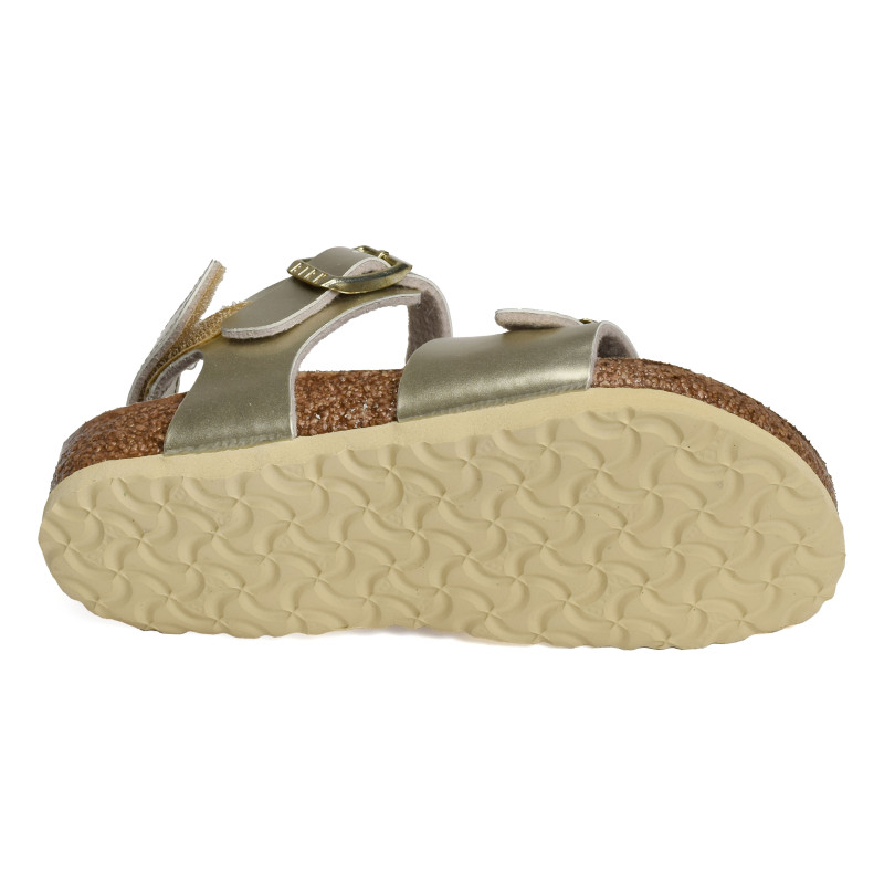 RIO AS Gold, Sandales plates & Nu-Pieds Birkenstock