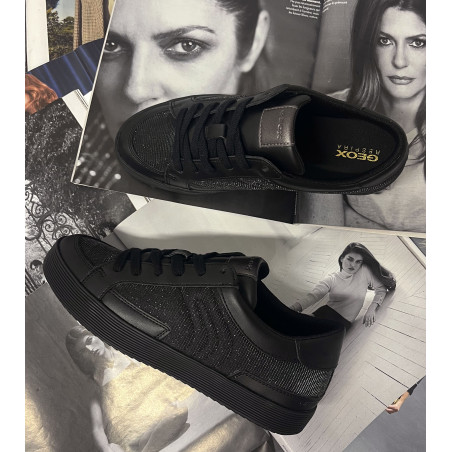 D BLOMIEE B Noir, Sneakers basses Geox