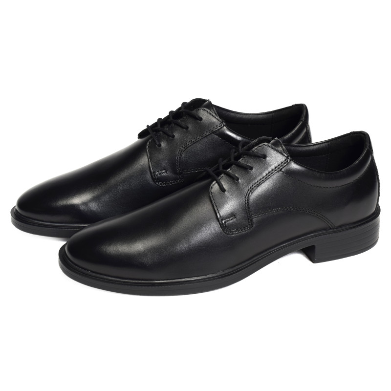 U GLADWIN A Noir, Chaussures de Ville Geox