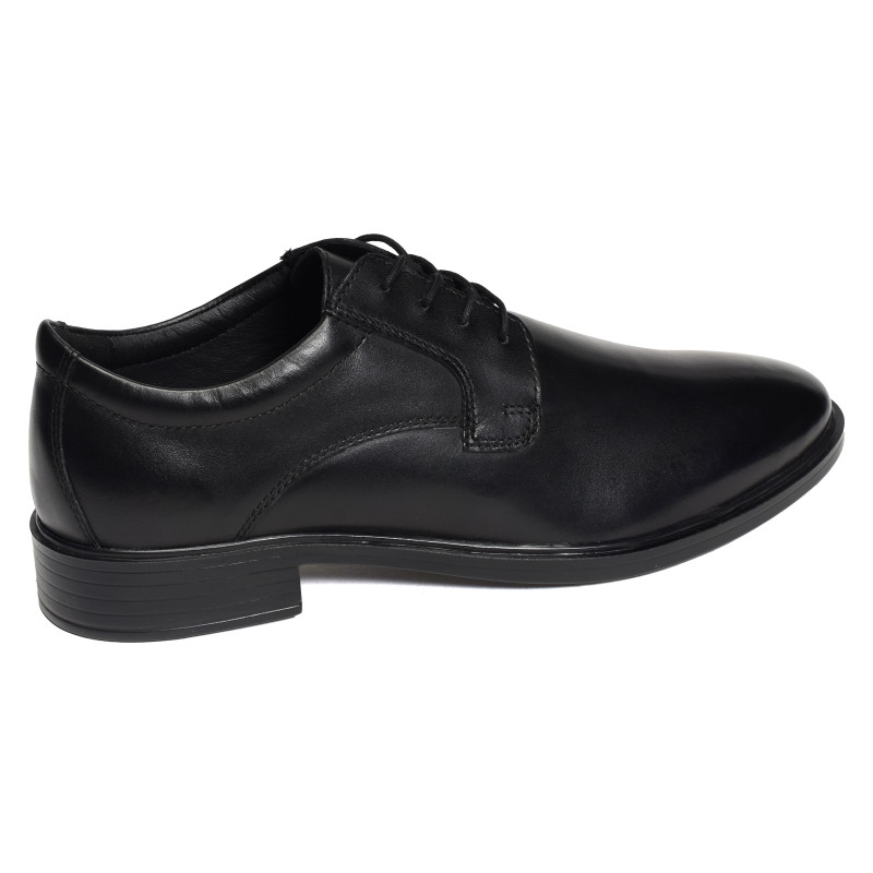 U GLADWIN A Noir, Chaussures de Ville Geox